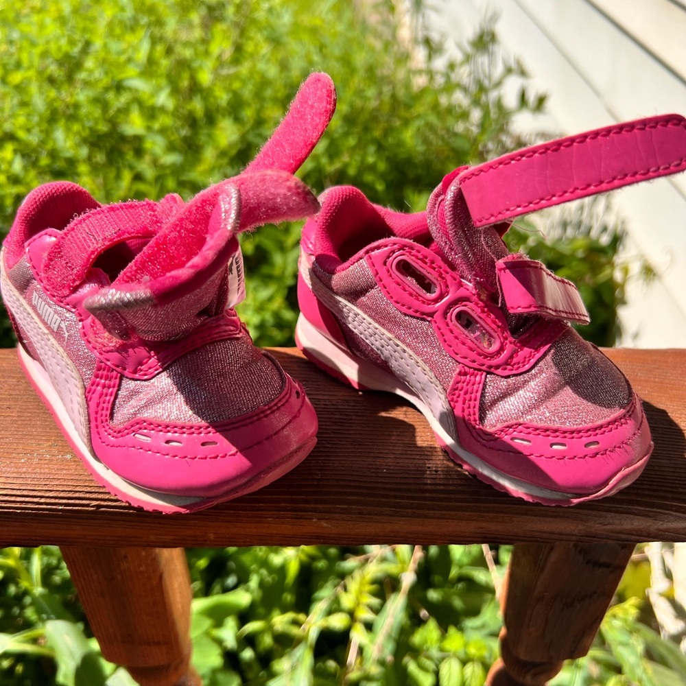 Pink Toddler Pumas Size 5C